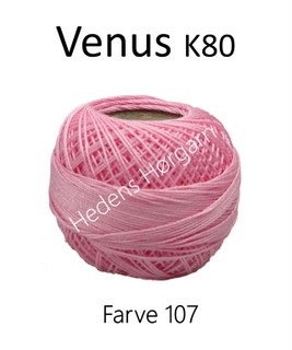Venus K80 farve 107 Lys rosa
